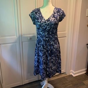 Ann Taylor Loft Floral Pattern Dress
